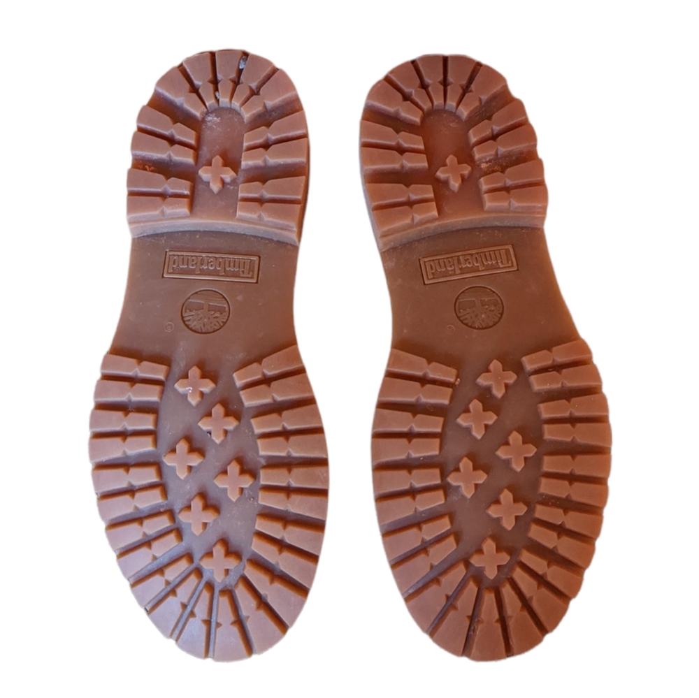 VGUC Brown TIMBERLAND Jayne Fold Down Roll Top Chunky Lug Sole Combat Bo… - Picture 10 of 11